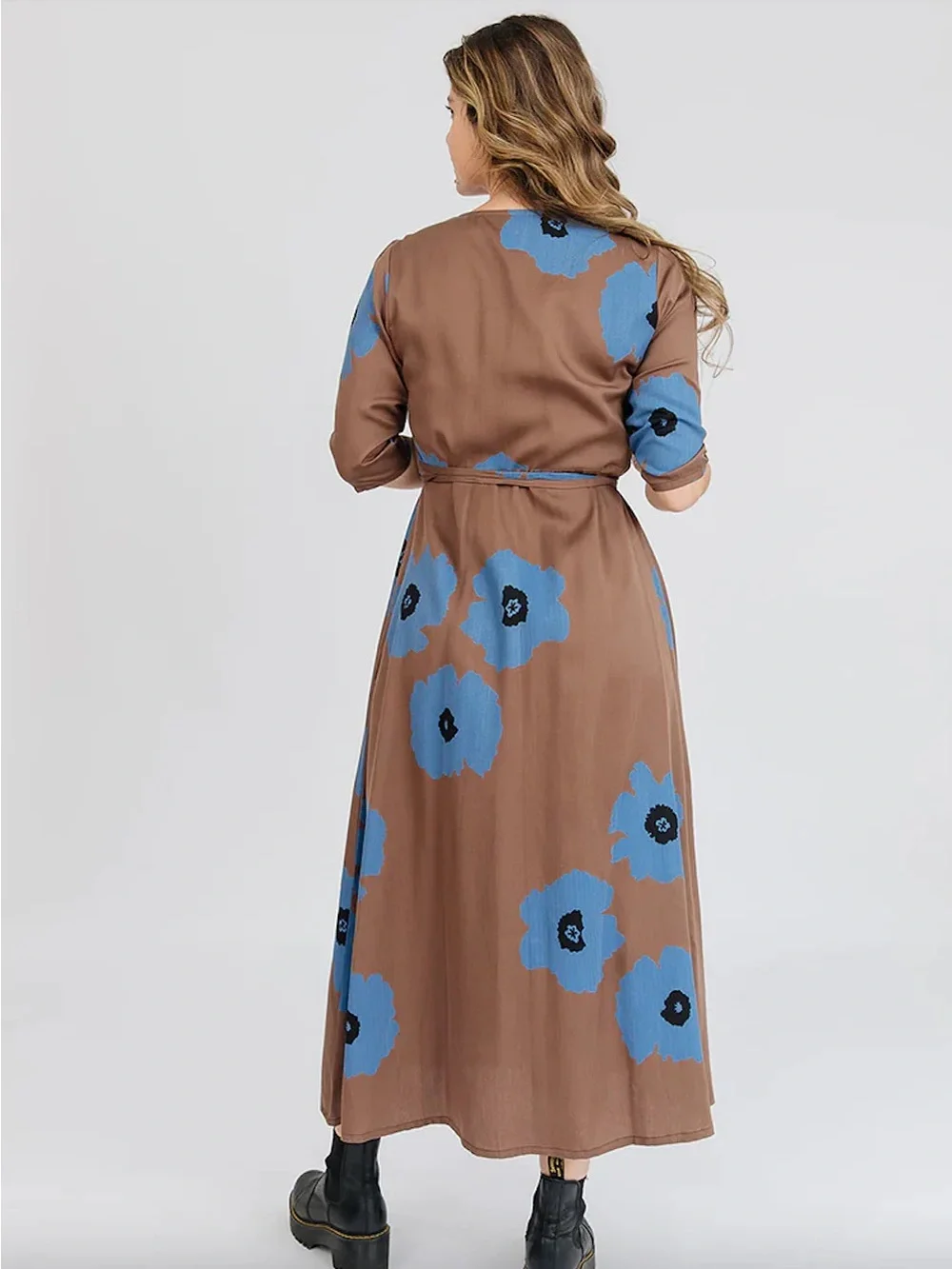 Mata Traders ADITI WRAP DRESS - Picture 2 of 4